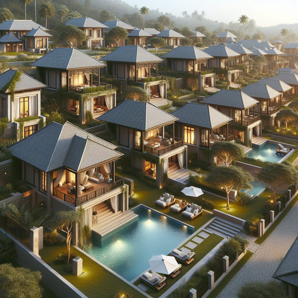 Affluent Travel Villas With Grand Style and Quiet Relaxation