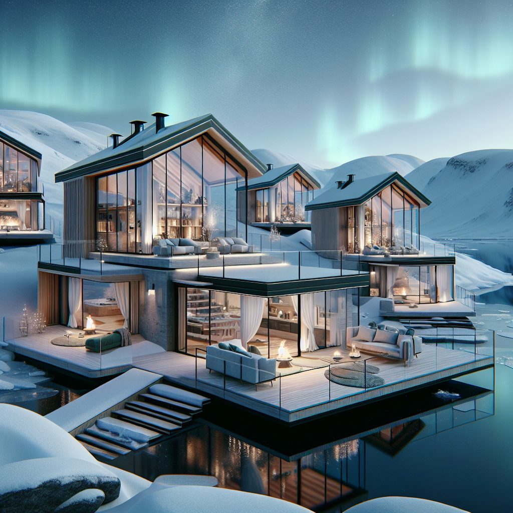 Arctic Villas Designed for Watching the Northern Lights in Total Comfort