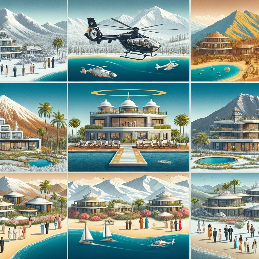 Best Resorts With Helicopter Access for Exclusive Arrival