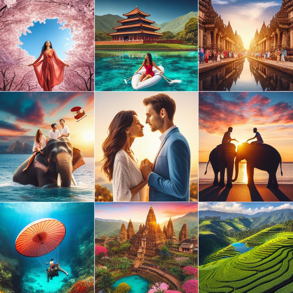 Best Travel Destinations in Asia for Honeymoon Couples