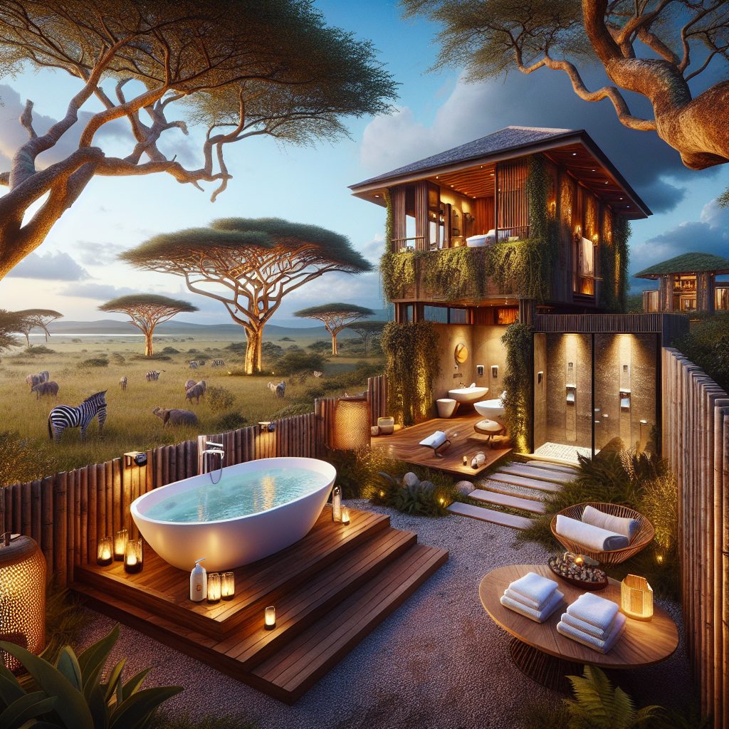 Best Villas in Africa With Outdoor Bathroom Experience