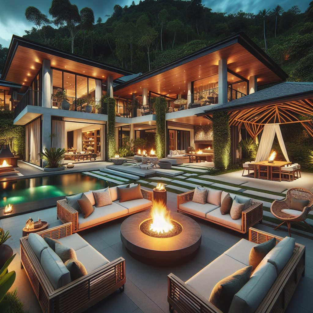 Best Villas With Fire Pit and Outdoor Living Spaces