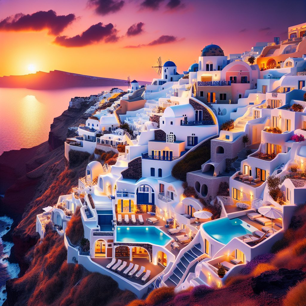 Best Villas With Panoramic Views in Santorini for Sunset Lovers