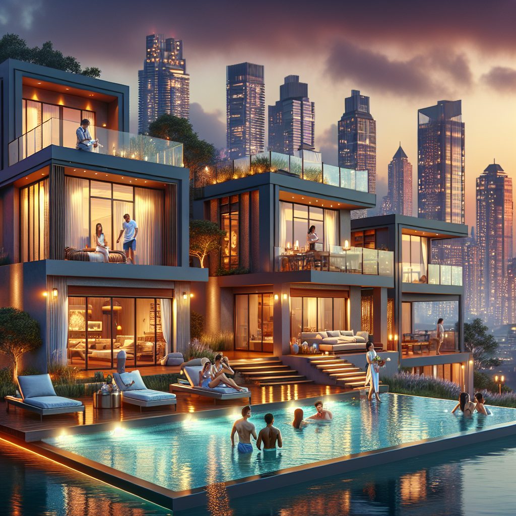 Best Villas With Rooftop Pools and City Skyline Views