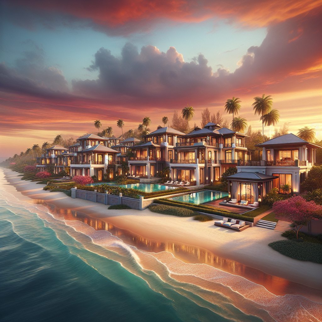 Coastal Manor Villas With Executive Appeal and Sunset Calm