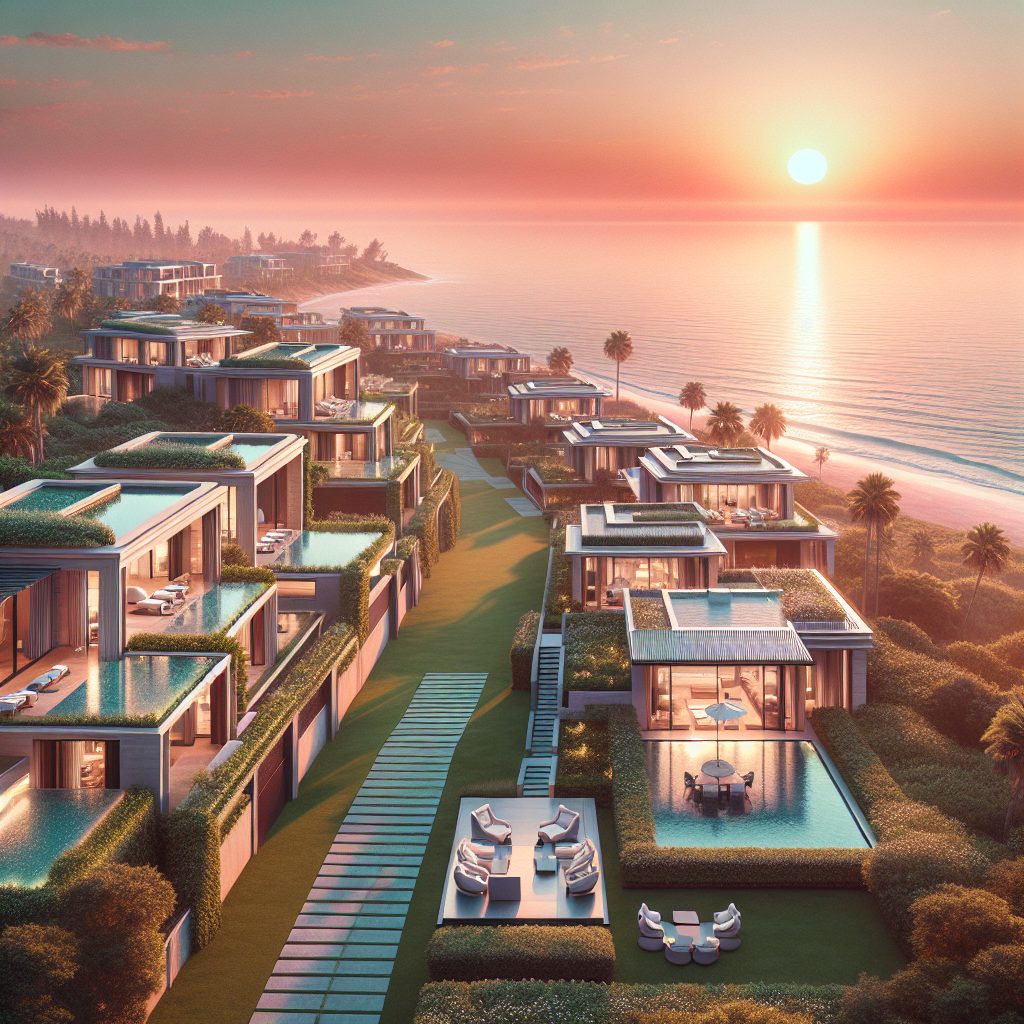 Executive Shore Villas for Private Comfort and Scenic Ease