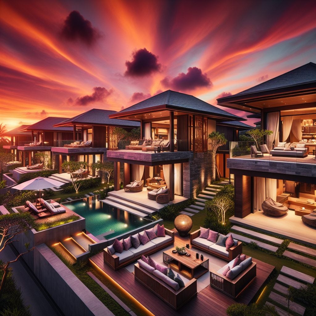 Executive Villas for Romantic Escapes and Premium Sunset Living