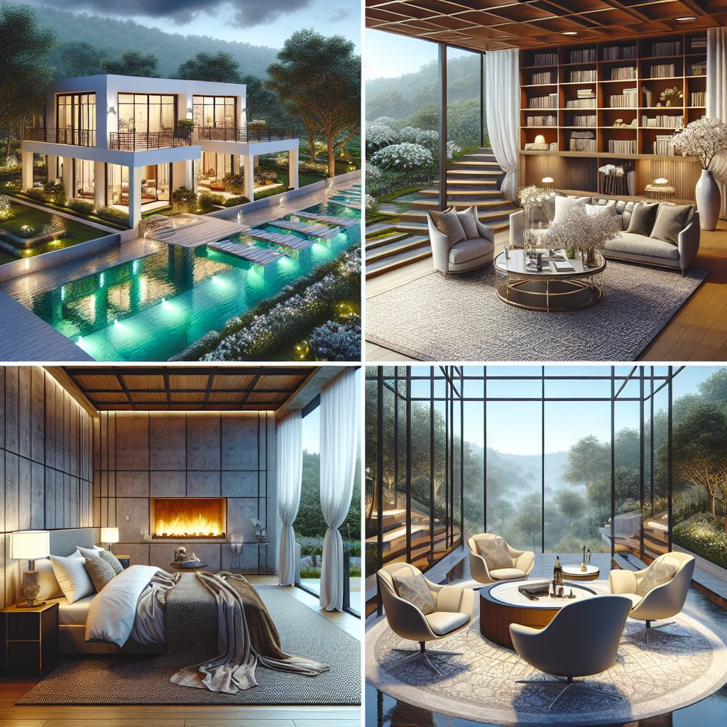 Fine Signature Villas With Romantic Spaces and Executive Ease