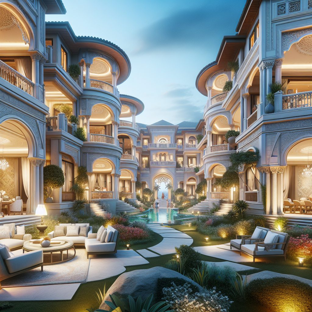 Grand Escape Villas With Scenic Balconies and Luxe Finishes