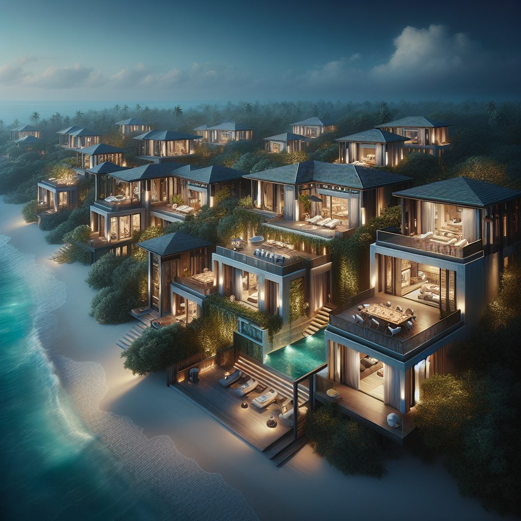 Grand Oceanfront Villas for High-Class Living and Romantic Nights