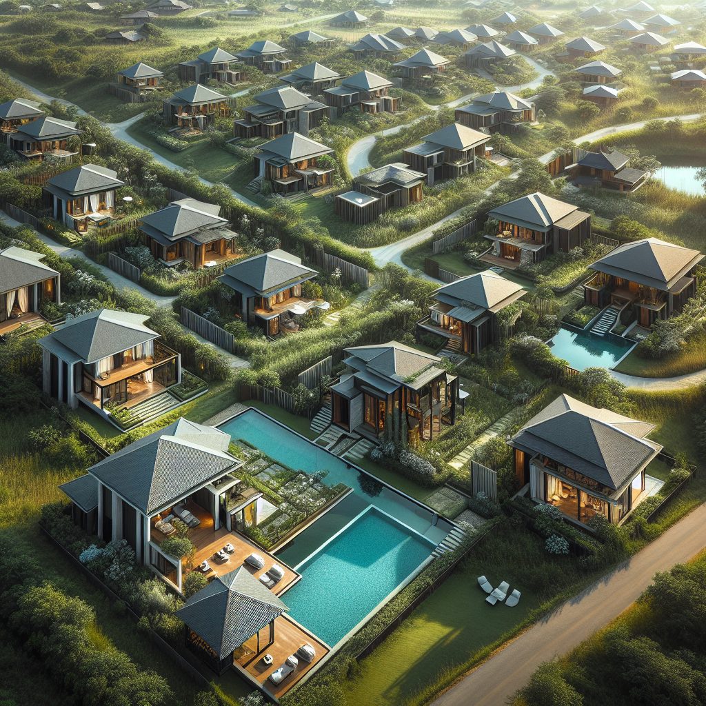 High-Class Nature Villas With Grand Design and Better Comfort