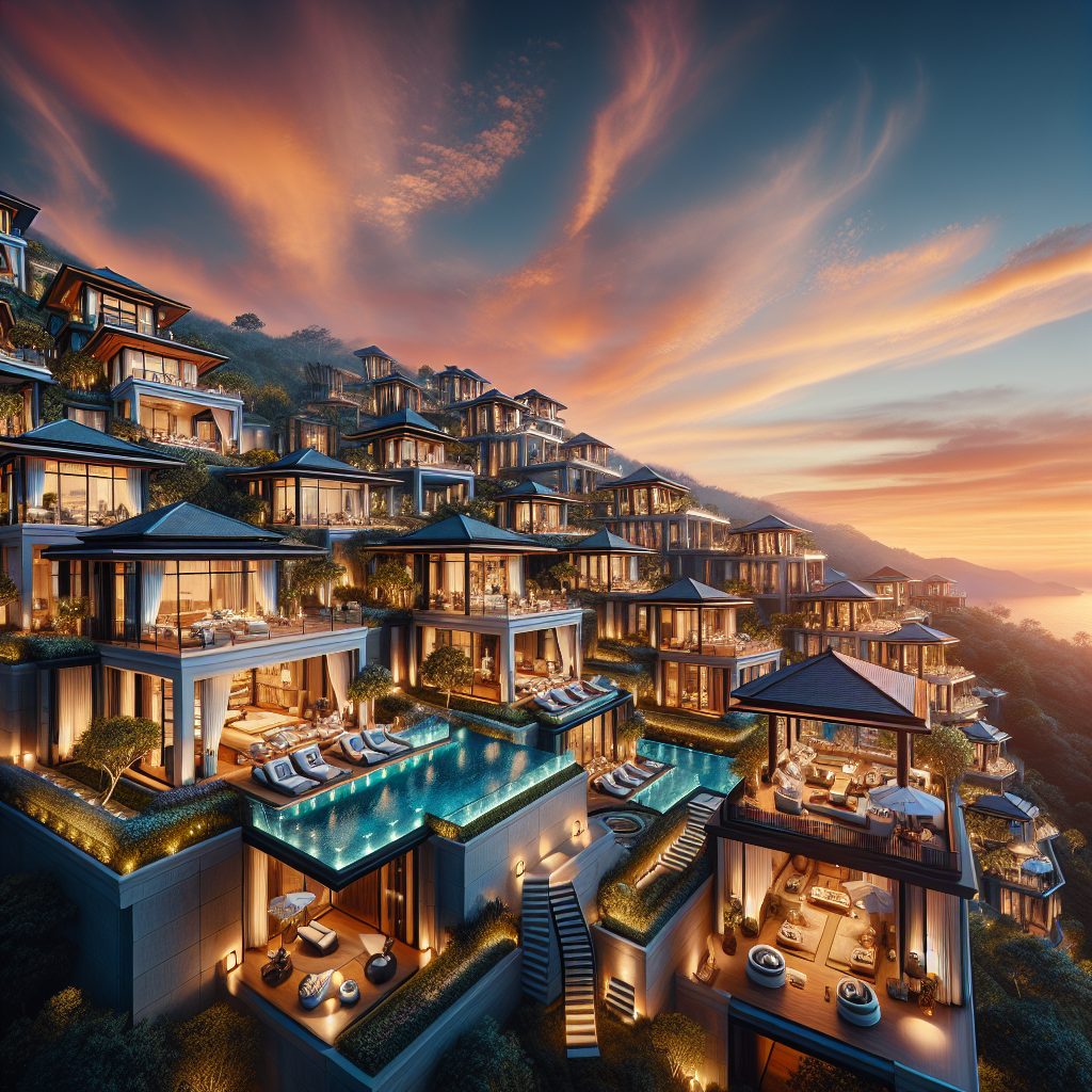 Luxury Panorama Villas for Elegant Sunsets and Wealthy Retreats