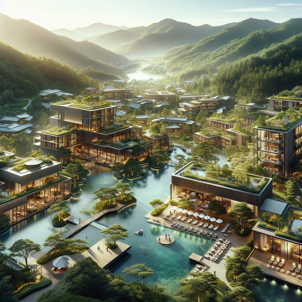Luxury Resorts in South Korea With Modern Architecture Style