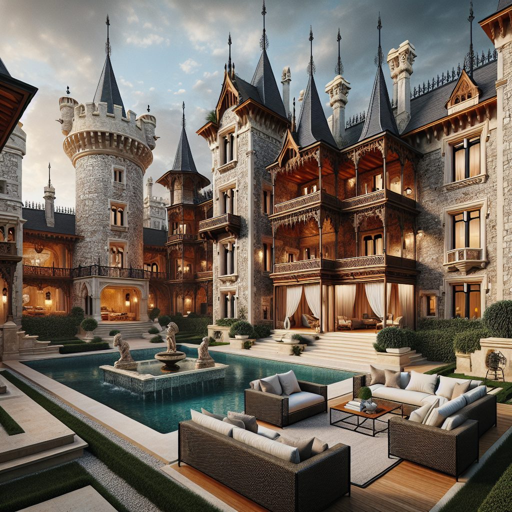 Luxury Villas Built Inside Historic Castles With Stories From the Past