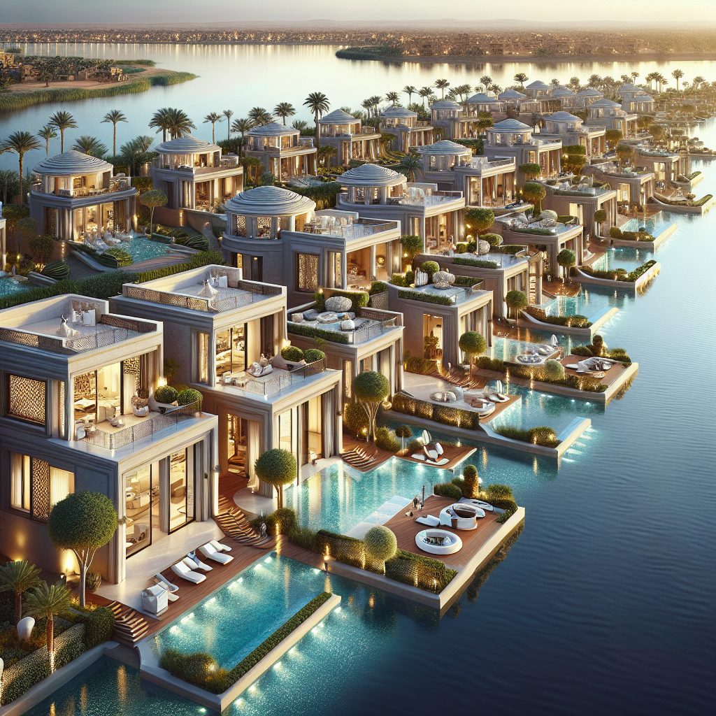 Luxury Villas in Egypt With Nile View and Premium Facilities