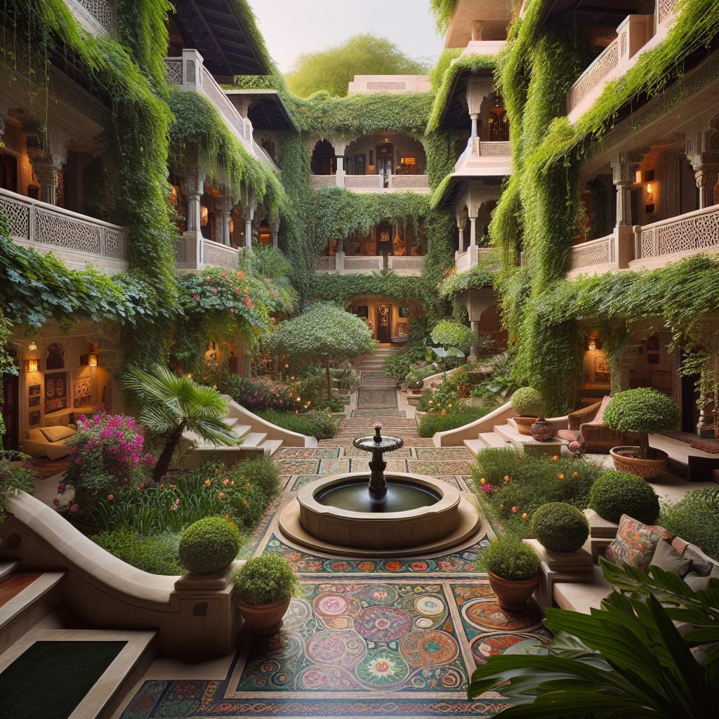 Luxury Villas in India With Private Courtyard and Garden