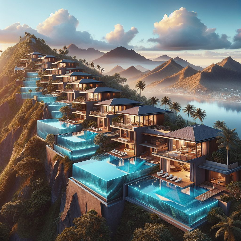 Luxury Villas With Infinity Pools Overlooking Mountains