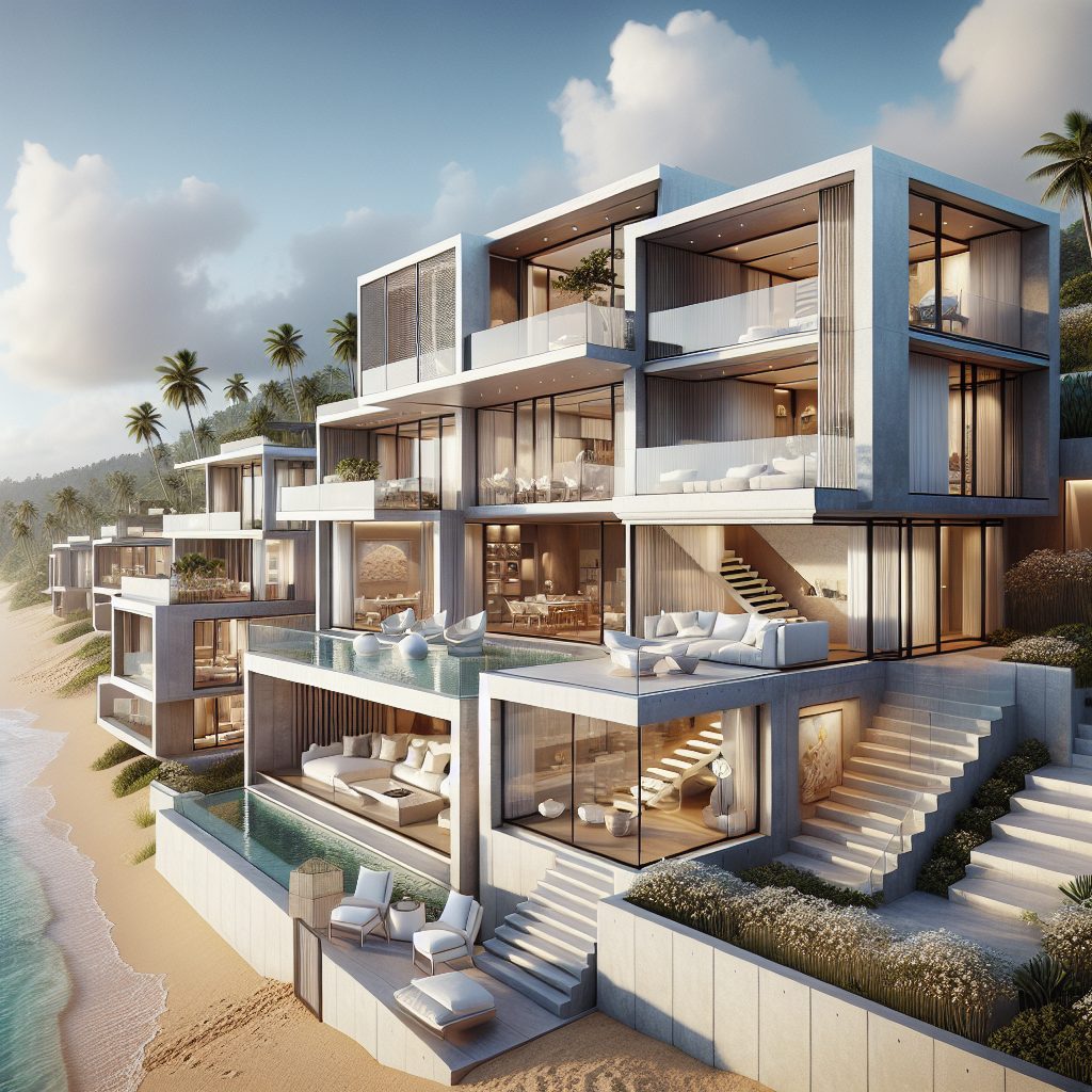 Platinum Coastal Villas With Understated Glamour and Open Space