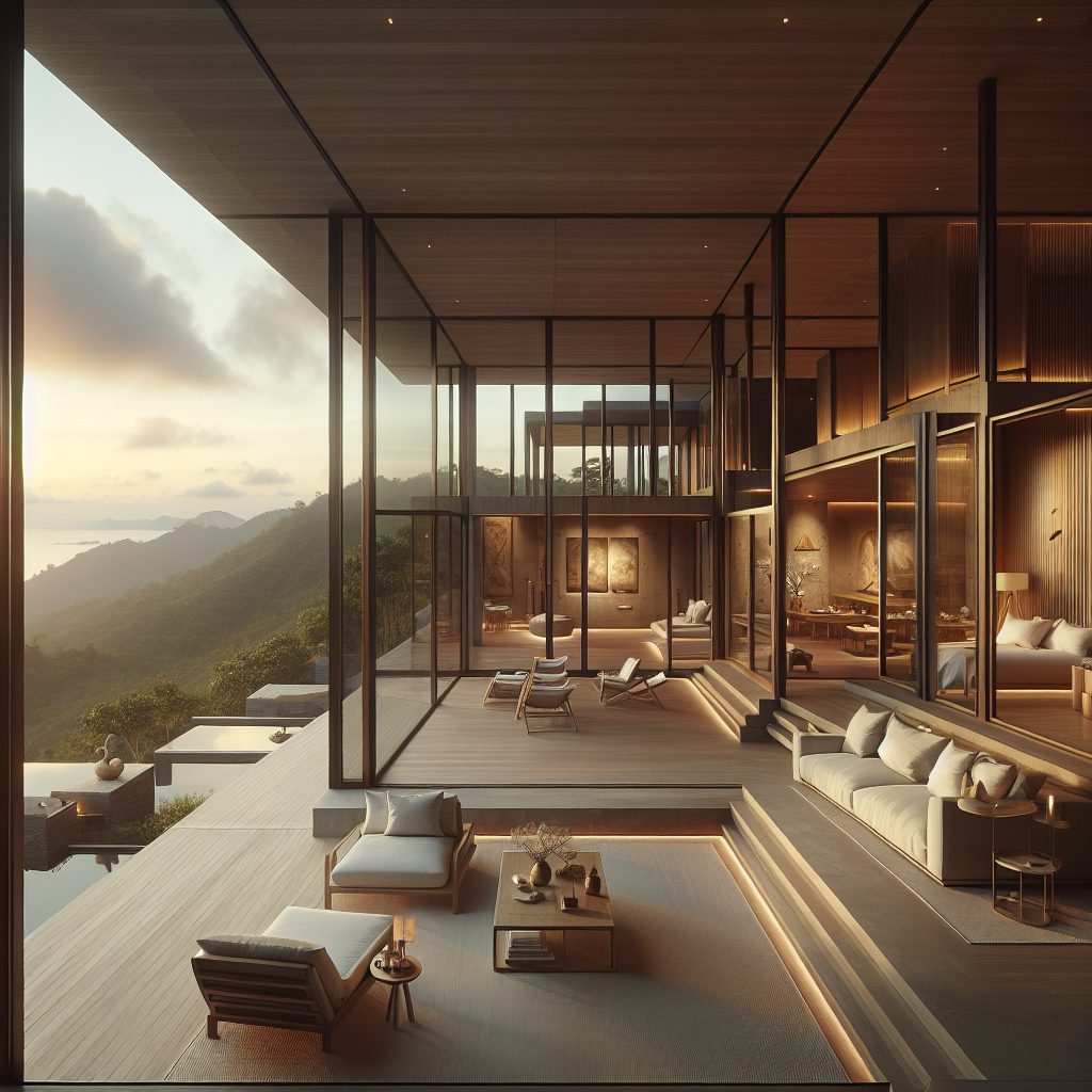 Prestige Escape Villas With Floor-to-Ceiling Views and Calm Interiors