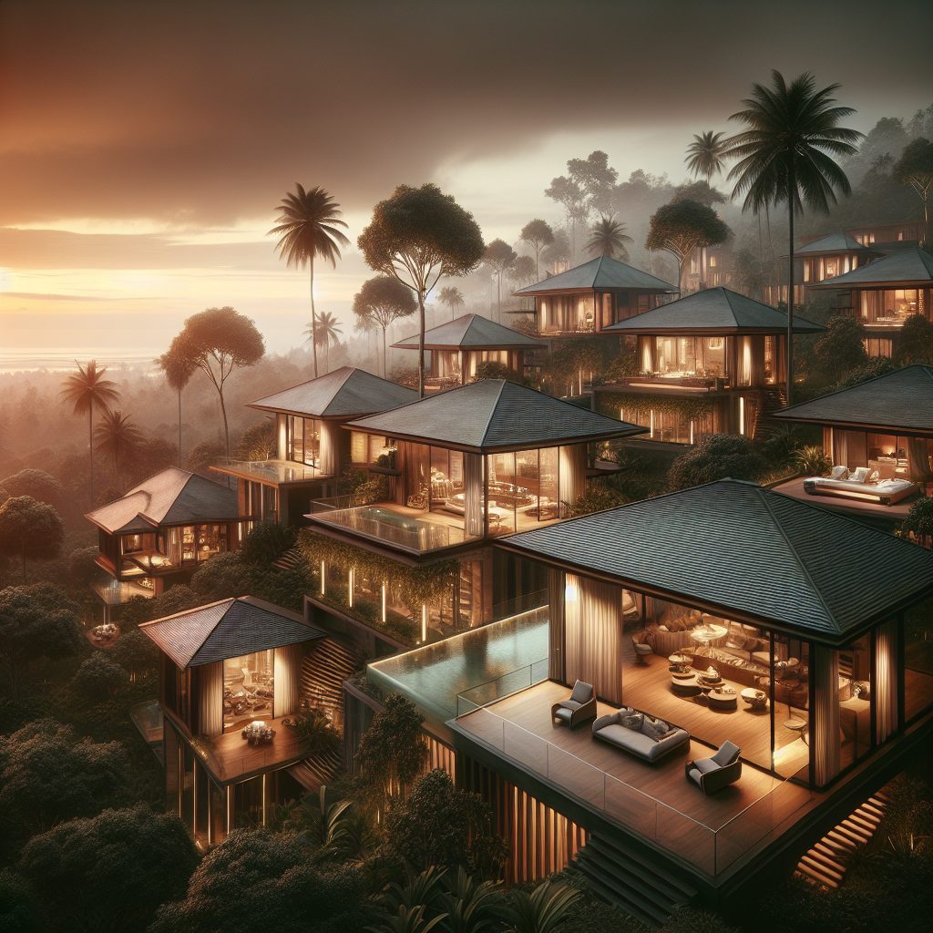 Refined Tropical Villas With High-End Appeal and Open Horizons