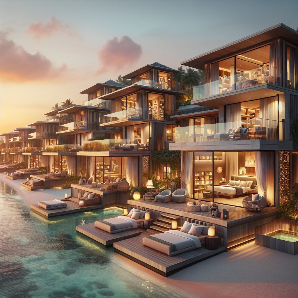 Signature Shore Villas With Premium Bedrooms and Sunset Ambience