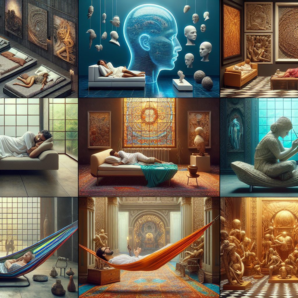 Sleeping in Places That Also Function as Art Galleries