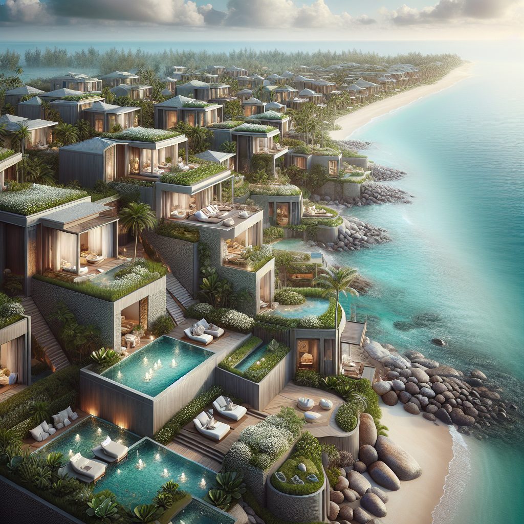 Sophisticated Coastal Villas With Private Spa Corners and Calm
