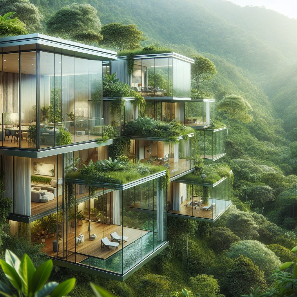 Stunning Glass Villas Where Nature Becomes Part of Your Everyday Living Space