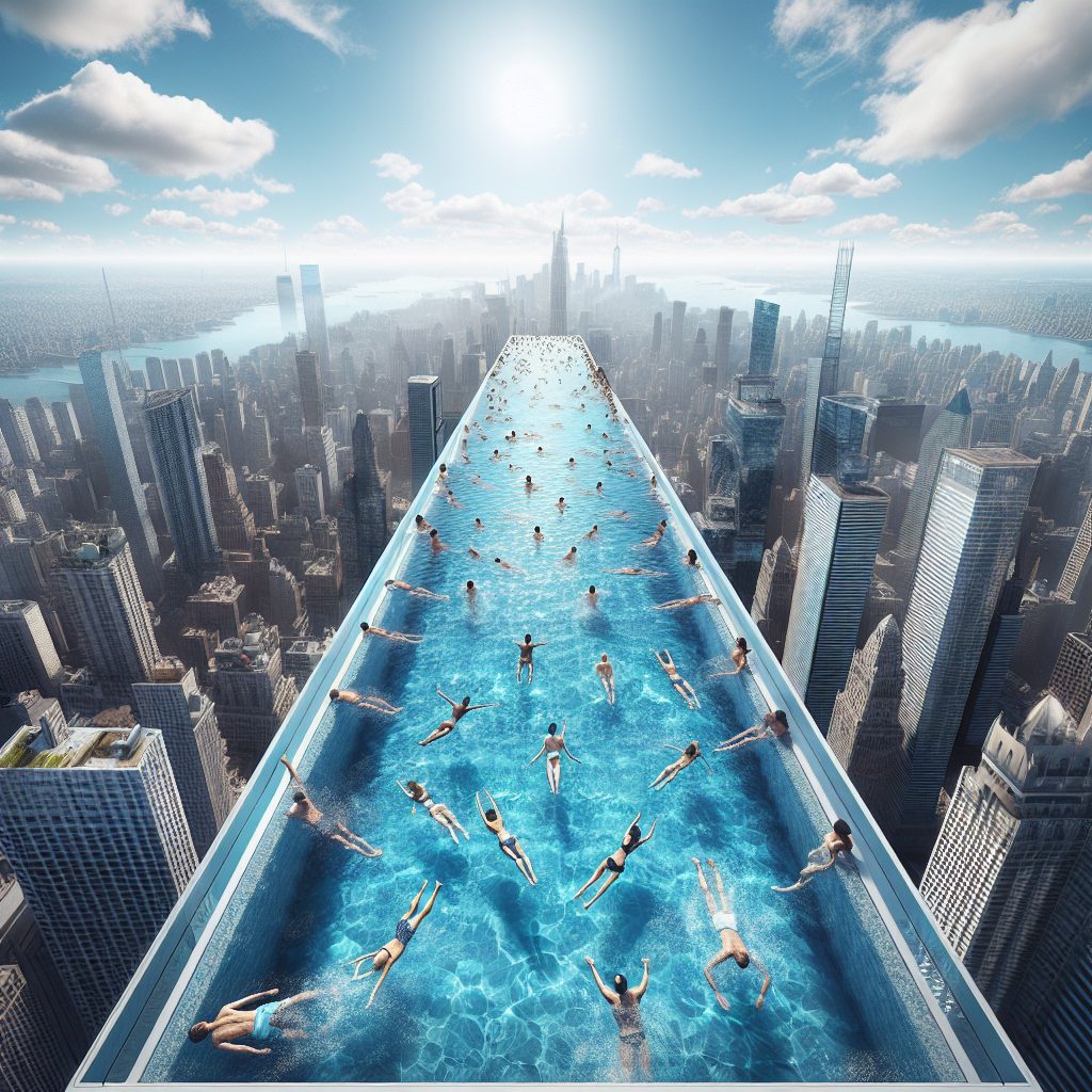 Swimming Above the City in Infinity Pools With Panoramic Views