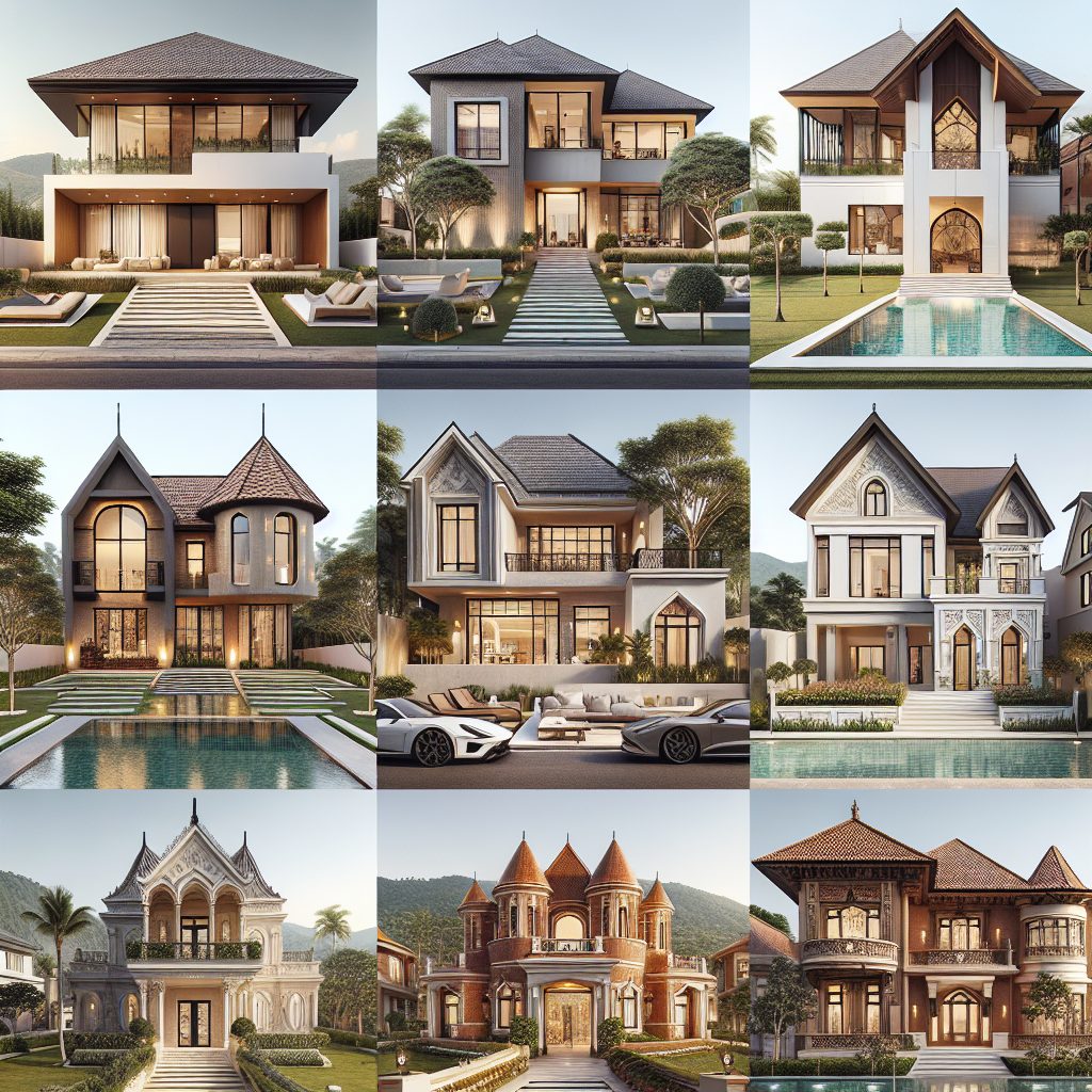 Top Luxury Villas With Exclusive Design Concepts