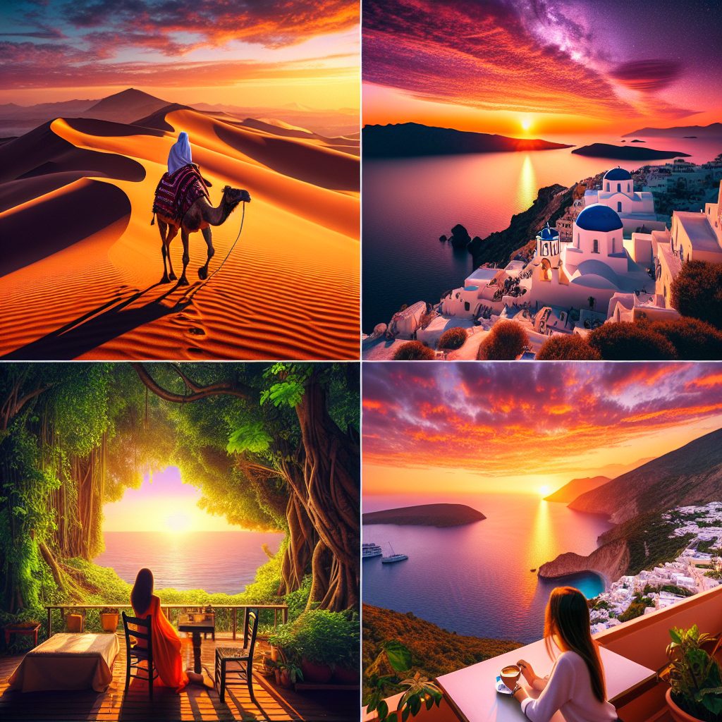 Top Travel Destinations With Amazing Sunset Views