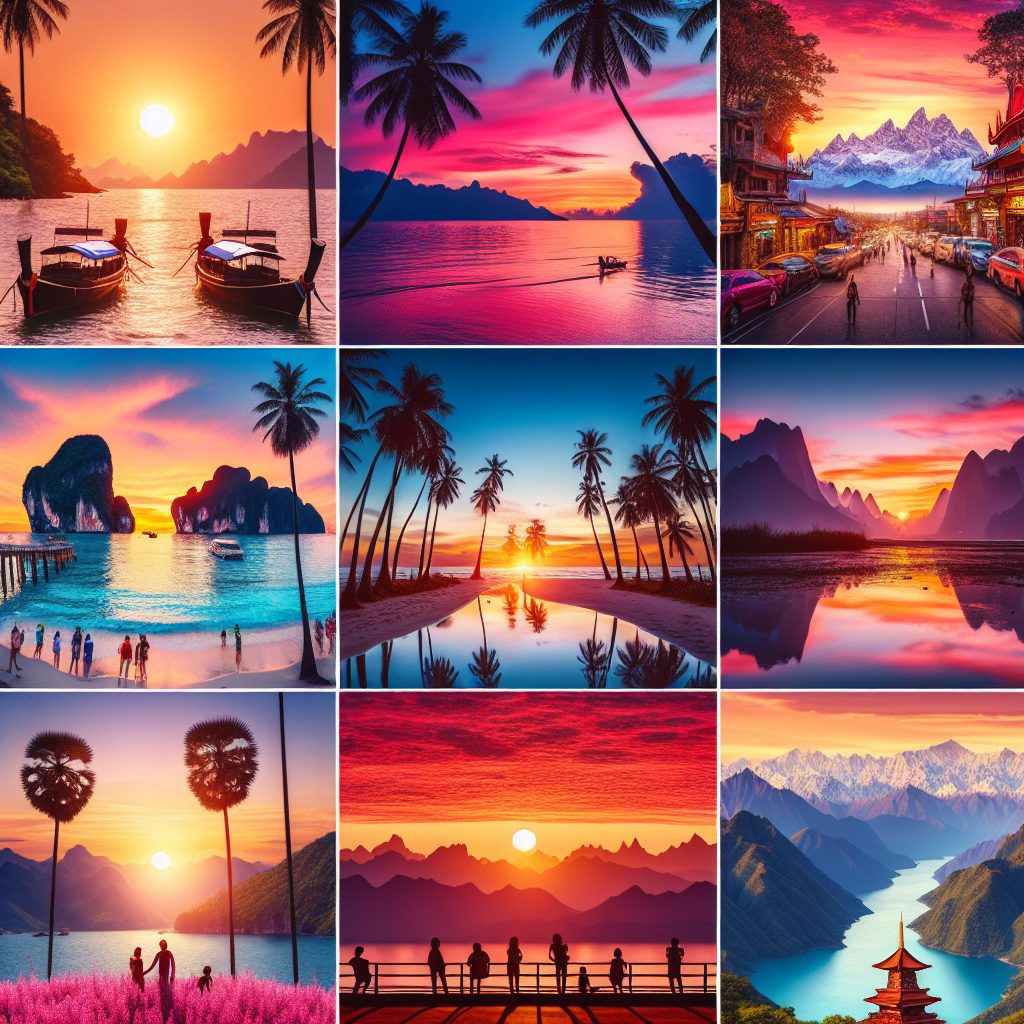 Travel Destinations in Asia With Stunning Sunset Views