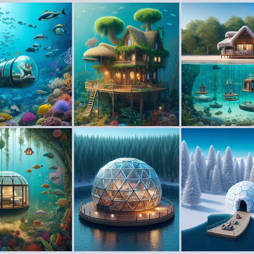 Traveling to Destinations Just to Stay in These Unique Places