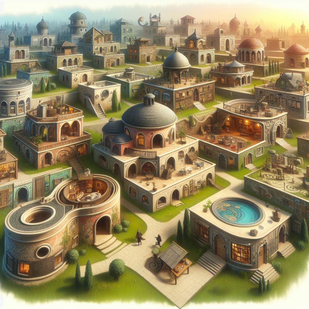Villas With Hidden Rooms, Secret Tunnels, and Unique Architectural Surprises