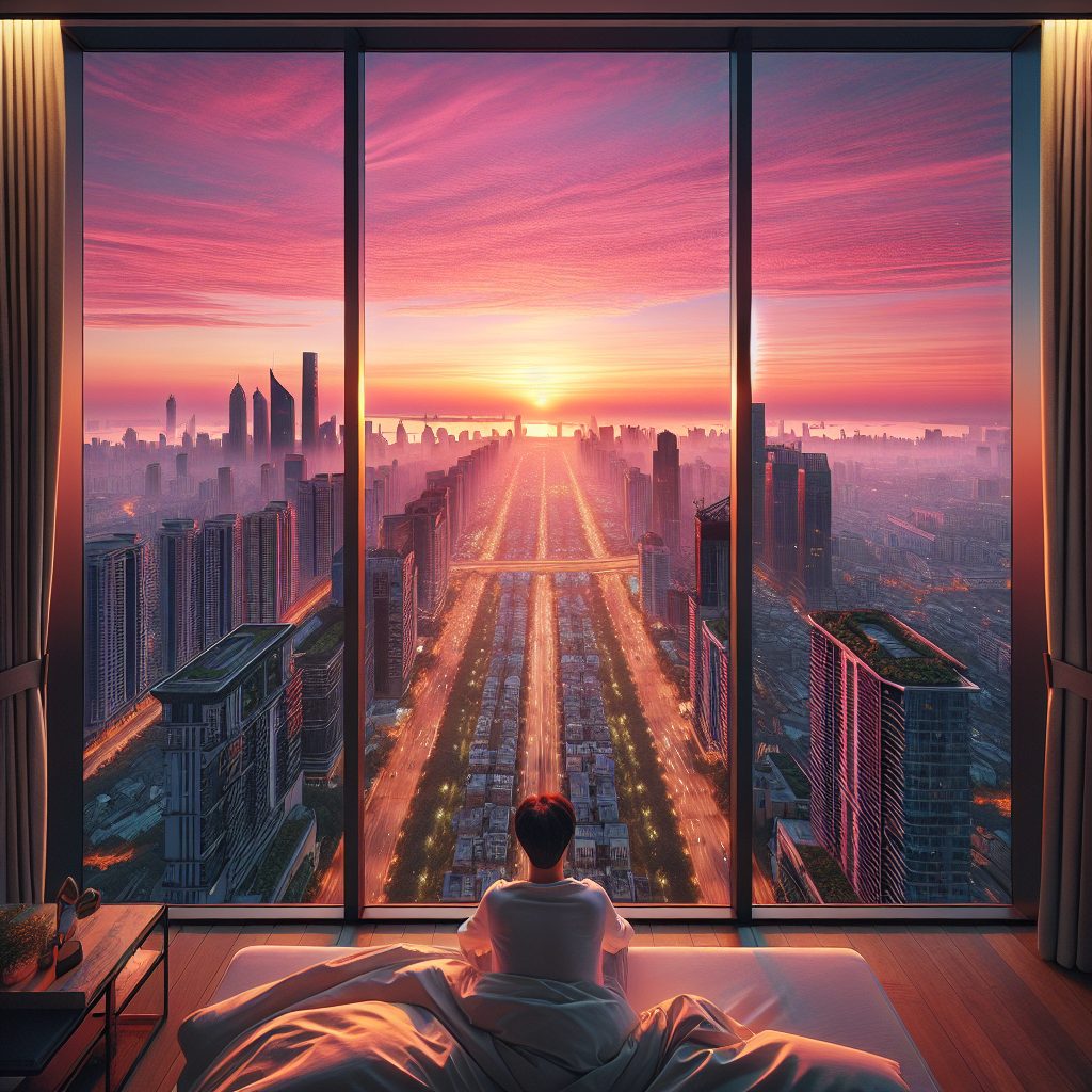 Waking Up to Panoramic Views Across Entire Cities